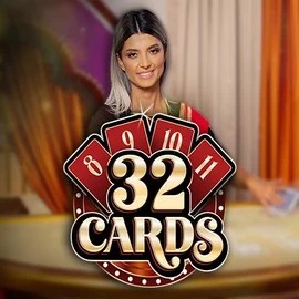 32 Cards logo by Ezugi at LuckyWins Casino