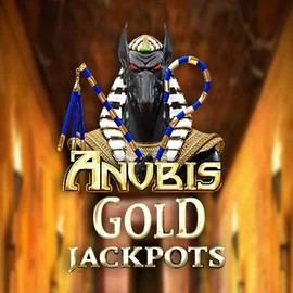 Anubis Gold Jackpots logo by Inspired Gaming LuckyWins Casino
