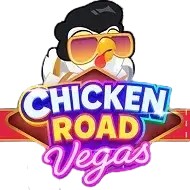 Chicken Road Vegas casino game by InOut – featured logo at LuckyWins Casino