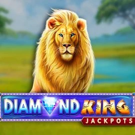 Diamond King Jackpots slot icon by SpinPlay Games, available at LuckyWins Casino