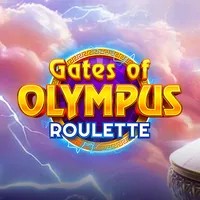 Official Live Casino logo: Gates of Olympus Roulette by Pragmatic Play at LuckyWins Casino