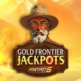Gold Frontier Jackpots FastPot5 by Yggdrasil, showcased at luckyspins-casino.eu.com – game logo