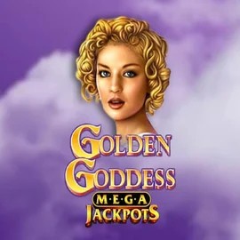 Golden Goddess Megajackpots logo by IGT at LuckyWins Casino
