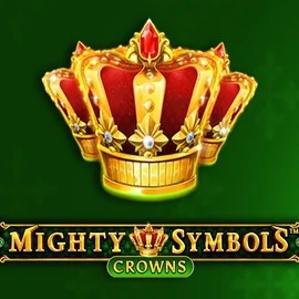 Mighty Symbols Crowns slot icon by Wazdan, available at LuckyWins Casino