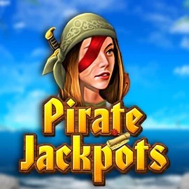 Pirate Jackpots by Belatra Games, showcased at luckyspins-casino.eu.com – game logo