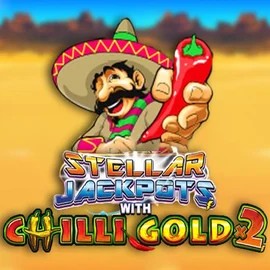 Stellar Jackpots with Chilli Gold x2 logo – Jackpots by Lightning Box Game at LuckyWins Casino