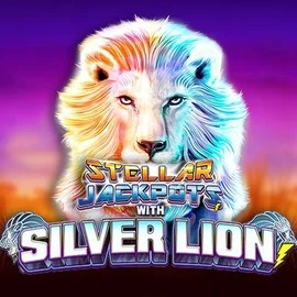 Try Stellar Jackpots with Silver Lion slot by Lightning Box Game on luckyspins-casino.eu.com – logo image