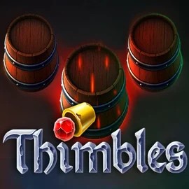 Thimbles logo by Evoplay at LuckyWins Casino