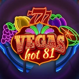 Official Slots logo: Vegas Hot 81 by Wazdan at LuckyWins Casino